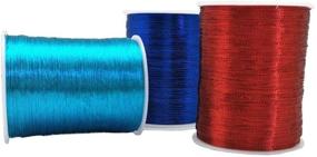 img 2 attached to 🧵 YEQIN 20 Spools Metallic Embroidery Sewing Thread Set - 60m per Spool
