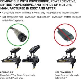 img 1 attached to 🎣 Minn Kota 1866070 PowerDrive and Riptide PowerDrive Corded Trolling Motor Foot Pedal Replacement - Enhance Your Fishing Experience