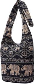 img 3 attached to MIANZI Fashion Canvas Crossbody Bohemian Women's Handbags & Wallets for Hobo Bags
