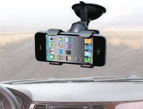 img 3 attached to 🚗 Audiology Connect Universal Car Dashboard Mount - Dashboard Car Phone Holder with Strong Suction Cup for Smartphone and GPS: Compatible with iPhone 8/8 Plus/7/7 Plus/6s/6 Plus/5S, Galaxy S5/S6/S7/S8