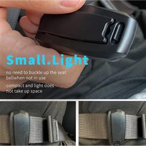 img 2 attached to Seatbelt Car Seat Belt Adjuster and Clips for Children & 🚗 Adults – Auto Seatbelt Clamp for Ultimate Shoulder & Neck Comfort While Driving