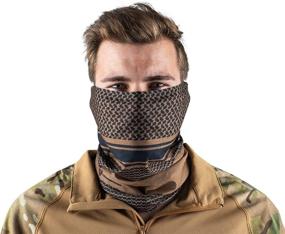 img 4 attached to 🌞 Terra Kuda Face Clothing Neck Gaiter Mask – Ultimate Protection Against Sun, Wind, Dust – Non Slip, Light & Breathable Bandana Balaclava