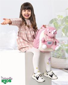 img 2 attached to Naturally KIDS Small Dinosaur Backpack Backpacks and Kids' Backpacks