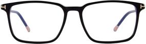 img 4 attached to Tom Ford FT5607 B Rectangular Eyeglasses