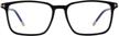 tom ford ft5607 b rectangular eyeglasses logo