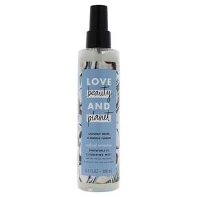 img 1 attached to 🌴 Love Beauty and Planet Coconut Water and Mimosa Flower Showerless Cleansing Mist - 6.7 Oz Body Mist for Unisex