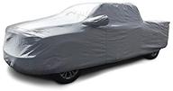 автомобильный чехол carscover custom fit для ford f150 crew cab с короткой кабиной 5,5 фута - надежный, стойкий к погодным условиям ультрашилд для моделей 2001-2019. логотип