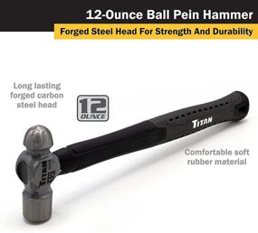 img 3 attached to Strong and Precise: Titan TIT63312 💪 Hammer Ball Pein for Superior Impact and Accuracy