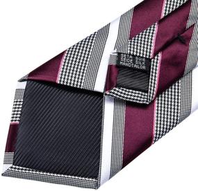 img 1 attached to 🧣 DiBanGu Paisley Handkerchief Necktie Brooch