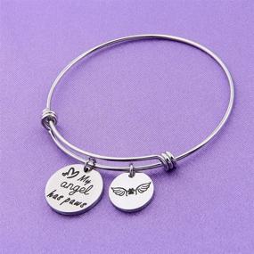 img 1 attached to 💎 Zuo Bao Memorial Jewelry Bracelet for Girls: Fashionable Jewelry and Bracelets