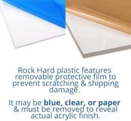 12-inch raw materials by rock hard plastics logo