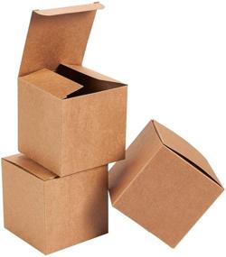 img 1 attached to Контейнеры для упаковки подарочных коробок из крафт-бумаги