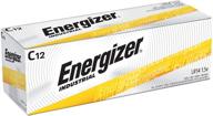 🔋 energizer en93 industrial c 12 alkaline batteries 12-pack: long-lasting power solution for industrial needs logo