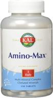 количество таблеток kal amino max. логотип