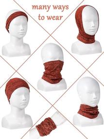 img 1 attached to 🧣 Gaiter Protection Bandana Balaclavas for Girls' Accessories