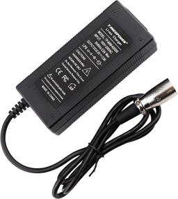 img 2 attached to 🔌 High-Power 42V 2A Lithium Charger: Ideal for MX650 10S 36V Electric Bike & GoGo Scooter with XLR 3pin Plug