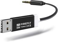 tunai firefly ldac bluetooth receiver: высокоточный беспроводной аудиоадаптер bluetooth 5.0 с аудиофильским 🔥 usb цап 3.5 мм aux для автомобиля и домашней стереосистемы hi-res потокового воспроизведения музыки; автоматическое включение, не требуется зарядка. логотип