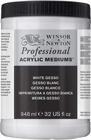 img 1 attached to 🎨 Профессиональная белая акриловая среда Гессо - Winsor & Newton 3054920, 946мл