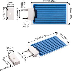 img 1 attached to SummitLink 2X Replacement Ozone Plate - 3500 Mg/h with Detachable Mounting Base | Moisture Resistant Solution