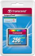 transcend компактный флэш-продукт 256мб флэш (80x): высокоскоростная карта памяти для надежного хранения данных логотип