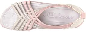 img 1 attached to 👣 JBU Barb Women's Sport Sandal by Jambu