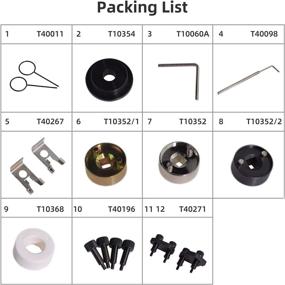 img 1 attached to 🔧 Premium Engine Camshaft Locking Timing Tool Kit for Audi VW Skoda VAG 1.8 2.0 TFSI EA888 - Ensure Optimal Alignment and Performance!