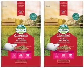 img 4 attached to Oxbow Essentials Adult Rat Food - 6 lb Bag (2 x 3 lb Bags)