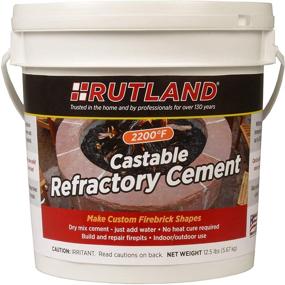 img 1 attached to 🏗️ Strong and Durable Rutland 12 5 Lbs Castable Cement: Essential Solution for Solid Construction