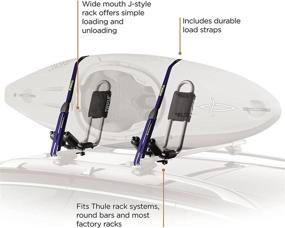 img 2 attached to 🛶 Hull-a-Port Thule Rooftop Kayak Carrier