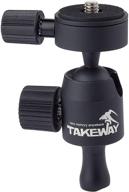 takeway ballhead clampod ranger tripod logo