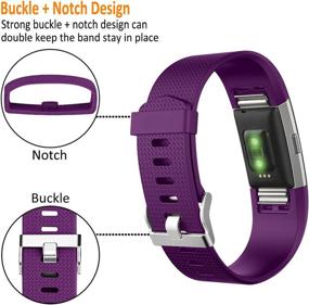 img 2 attached to 📦 Wepro Bands Compatible with Fitbit Charge 2 - 15 Pack: Find Your Perfect Style