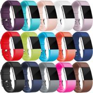 📦 wepro bands compatible with fitbit charge 2 - 15 pack: find your perfect style logo