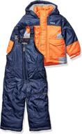 🧥 boys' toddler ski jacket and snowbib snowsuit set by oshkosh b'gosh logo