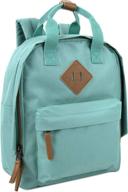 🎒 everyday rucksack blocks canvas backpack - ideal for casual daypacks logo