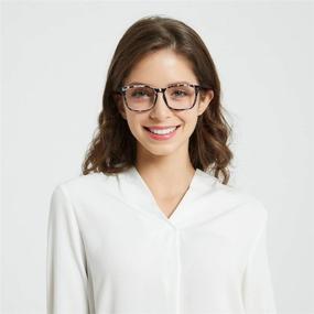 img 2 attached to 👓 Anti-Eyestrain Blue Light Blocking Reading Glasses for Men and Women - Computer Glasses Readers