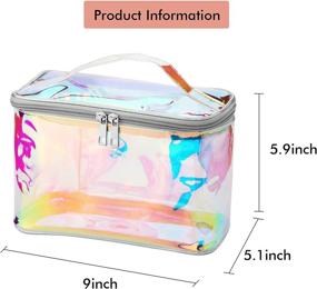 img 3 attached to Makeup Travel Toiletry Waterproof Cosmetic Travel Accessories