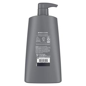 img 3 attached to 🧴 Dove Men + Care Fortifying 2 in 1 Shampoo & Conditioner - Cleanses and Purifies Thick & Strong Hair, Boosts Strength and Rejuvenates with Hair Vigor - Pack of 4, 25.4 oz