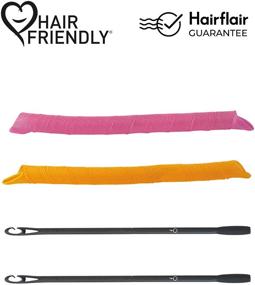 img 2 attached to Curlformers Hair Curlers Styling Kit: Create Beautiful Spiral Curls, No Heat Required, Ideal for Extra Long Hair up to 29&#34; (75 cm)