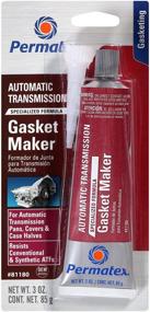 img 1 attached to 🔧 Permatex 81180 Gray Transmission RTV Sealant, 3 oz. Tube: Ultimate Automatic Transmission Protection