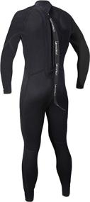 img 2 attached to Lemorecn Kids Shorty Wetsuits: High-performance 3mm and 5mm Full Diving Suits for Youth