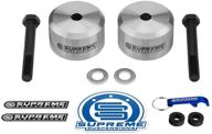 🔧 supreme suspensions - front leveling kit for ford f250 f350 1.5" lift coil spring spacers 4wd (silver) logo