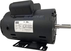 img 4 attached to 💪 Powerful 3HP Electric Motor for Air Compressor - High Speed 3455 RPM, Durable 5/8&quot; Shaft, 14.7 AMP, 56 FRAME Heavy Duty