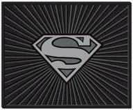 plasticolor silver superman utility mat logo