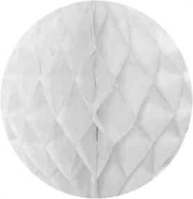 img 1 attached to 🎉 Set of 21 Gold and White Honeycomb Ball and Pom Pom Party Decorations for Weddings, Birthdays, Baby Showers, and Nursery – Perfect for SEO!