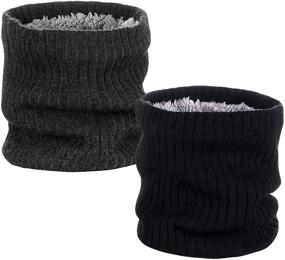 img 4 attached to Stay Cozy with the Warmer Winter Double Layer Gaiter Fleece