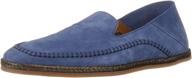 aquatalia mens nick suede steel men's shoes for loafers & slip-ons logo