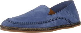 img 4 attached to Aquatalia Mens Nick Suede Steel Men's Shoes for Loafers & Slip-Ons