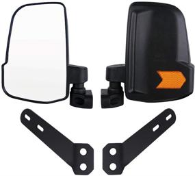 img 4 attached to Xislet Side View Mirror Set for Polaris General 1000 EPS 2016-2021 - Mounts to Pro-Fit Cage using Factory Bolts