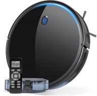 🤖 1800pa robotic vacuum cleaner with slim design, max suction for pet hair, quiet multiple cleaning modes, self-charging & boundary strips, ideal for hard floors and medium-pile carpets logo