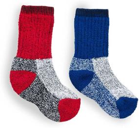 img 3 attached to 🧦 Warm Winter Boot Socks: Kids Thermal Socks for Boys & Girls | 2 Pack Insulated Socks